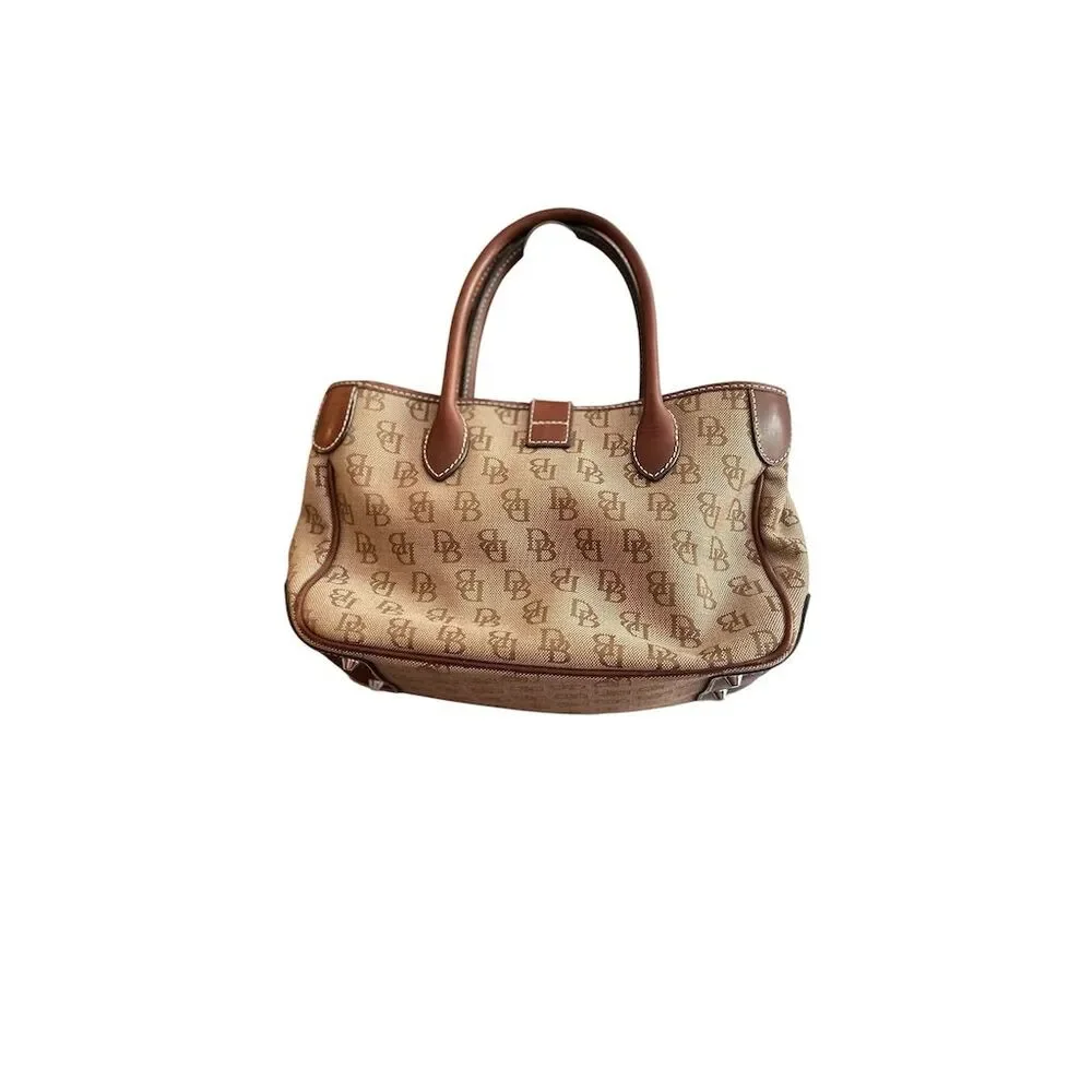 Dooney & Bourke Women's Brown‎ DB Monogram Satchel Handbag